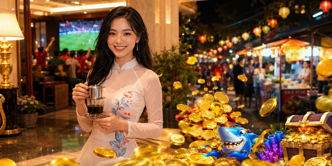 Người dùng tại Hà Nội xem tỷ lệ cá cược bên ly cà phê buổi sáng