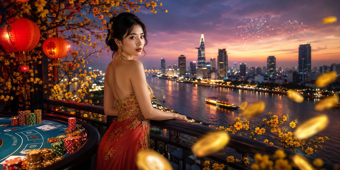 Không khí lễ hội Tết sôi động bên bàn baccarat tại Sài Gòn